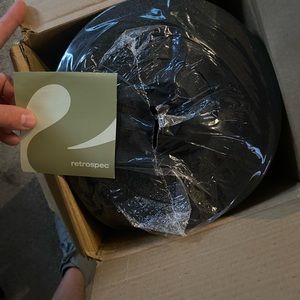 Yoga mat - 1“ thick black